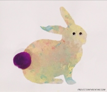 Bunny Silhouette Painting 4